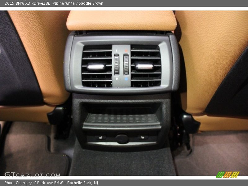 Alpine White / Saddle Brown 2015 BMW X3 xDrive28i