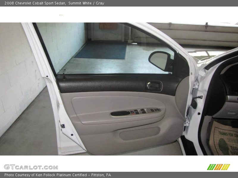 Summit White / Gray 2008 Chevrolet Cobalt Sport Sedan