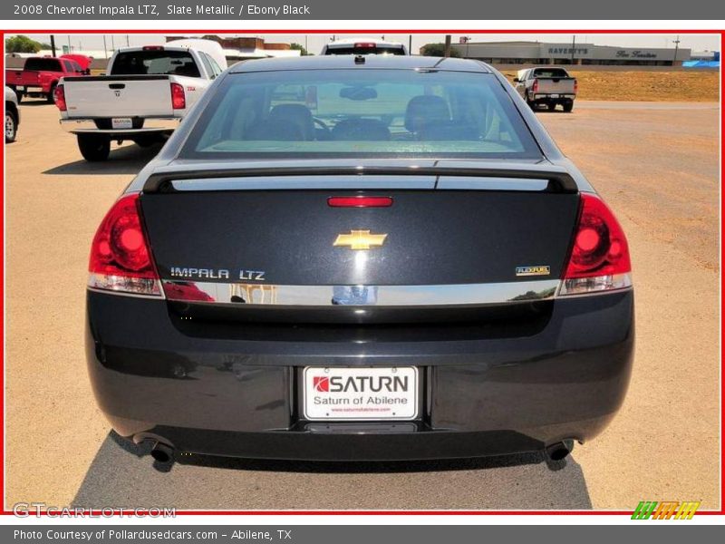 Slate Metallic / Ebony Black 2008 Chevrolet Impala LTZ