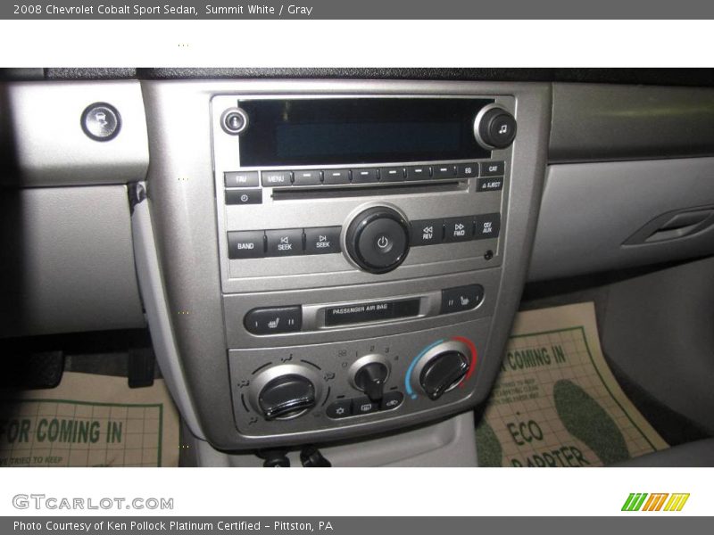 Summit White / Gray 2008 Chevrolet Cobalt Sport Sedan