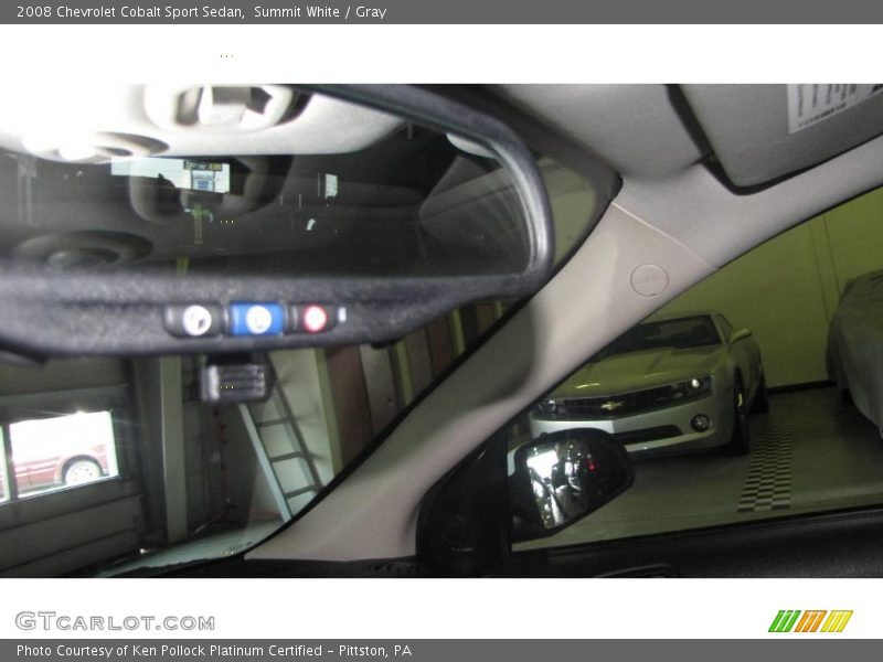 Summit White / Gray 2008 Chevrolet Cobalt Sport Sedan