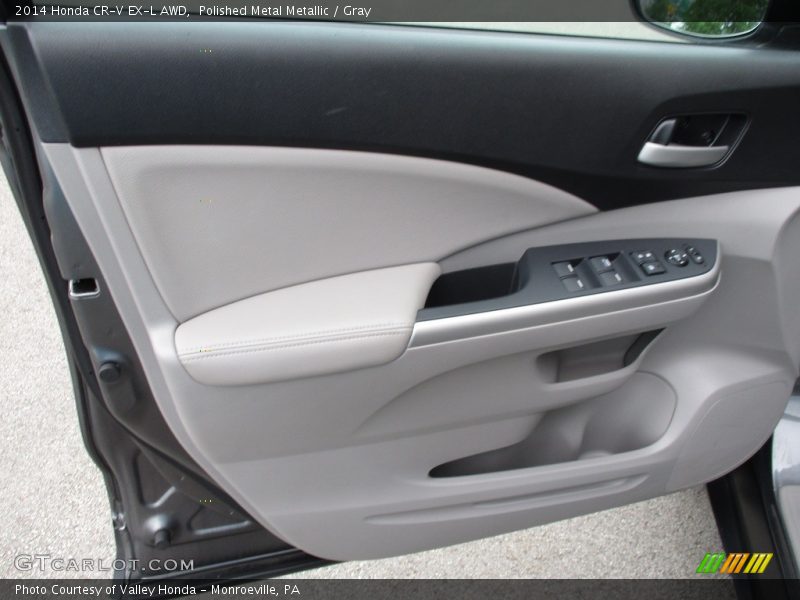 Polished Metal Metallic / Gray 2014 Honda CR-V EX-L AWD