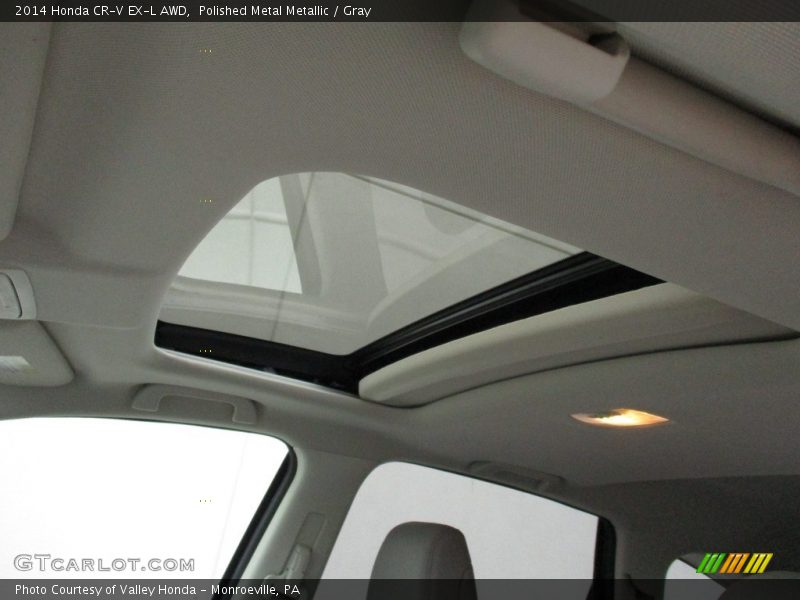 Polished Metal Metallic / Gray 2014 Honda CR-V EX-L AWD