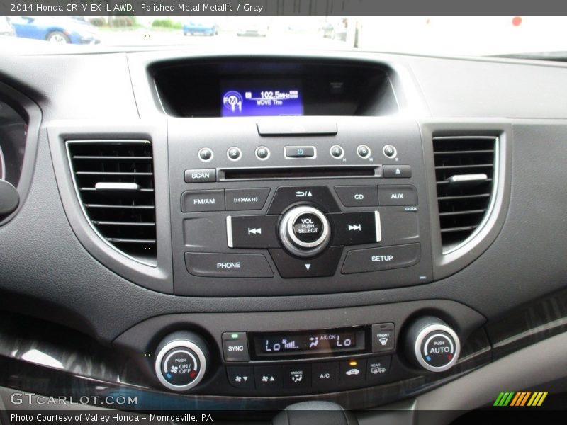 Polished Metal Metallic / Gray 2014 Honda CR-V EX-L AWD