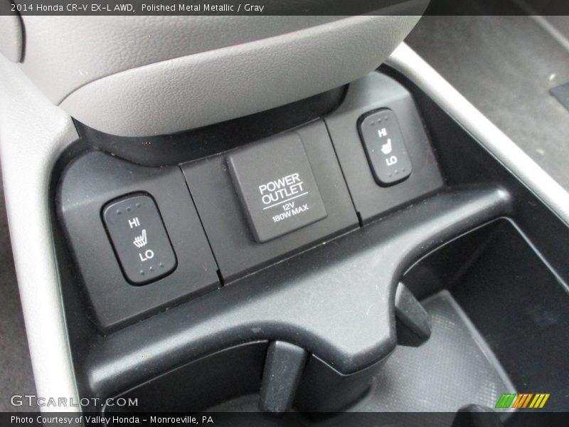 Polished Metal Metallic / Gray 2014 Honda CR-V EX-L AWD