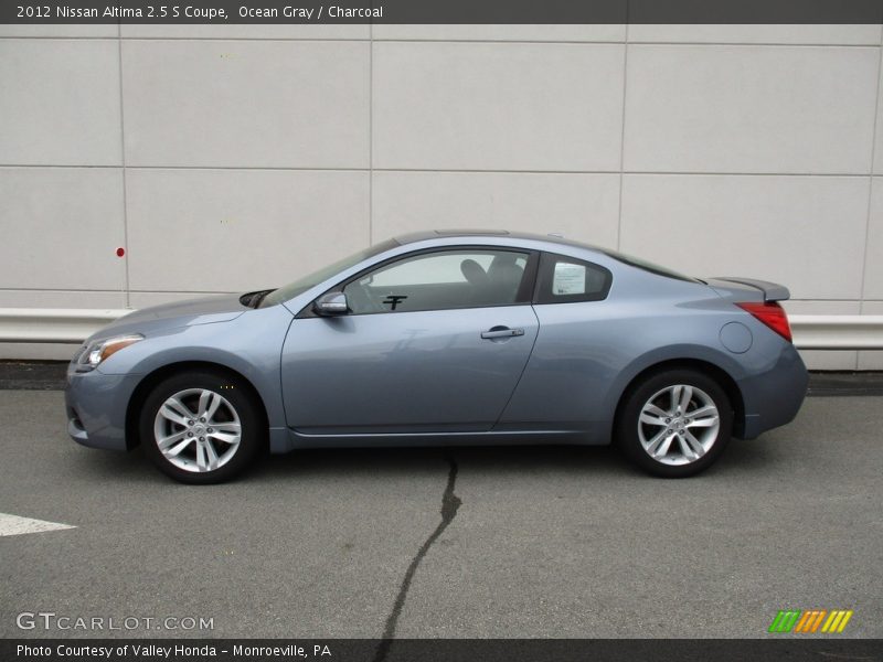 Ocean Gray / Charcoal 2012 Nissan Altima 2.5 S Coupe