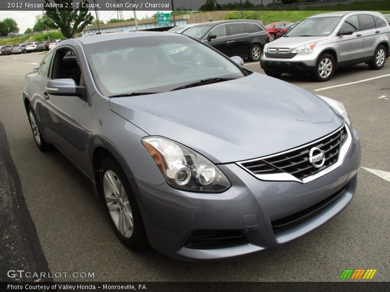 Ocean Gray / Charcoal 2012 Nissan Altima 2.5 S Coupe