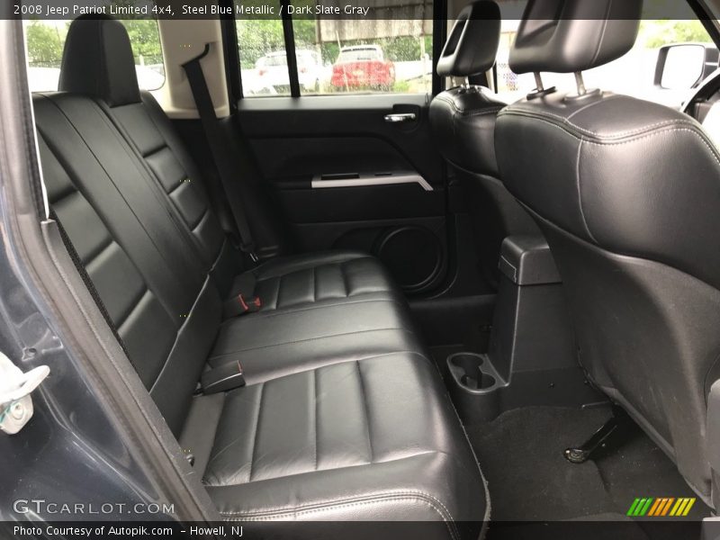 Steel Blue Metallic / Dark Slate Gray 2008 Jeep Patriot Limited 4x4