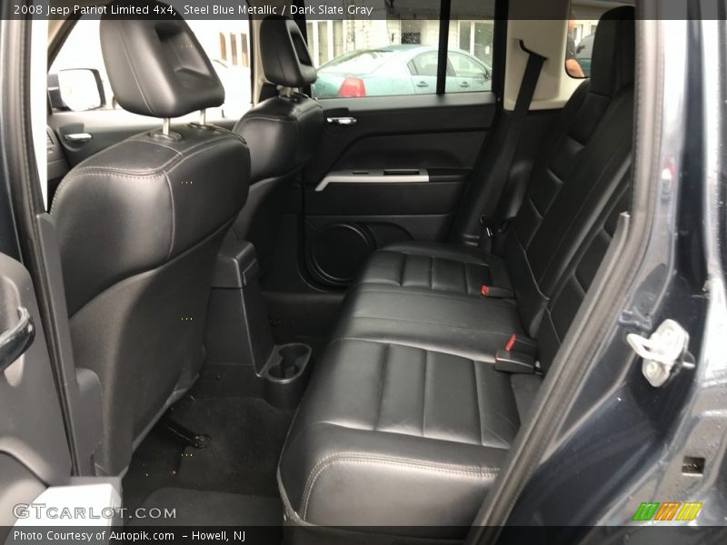 Steel Blue Metallic / Dark Slate Gray 2008 Jeep Patriot Limited 4x4
