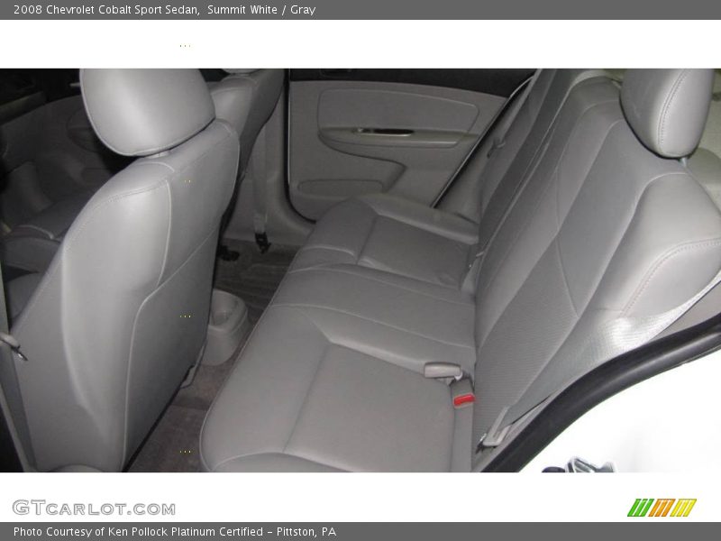 Summit White / Gray 2008 Chevrolet Cobalt Sport Sedan