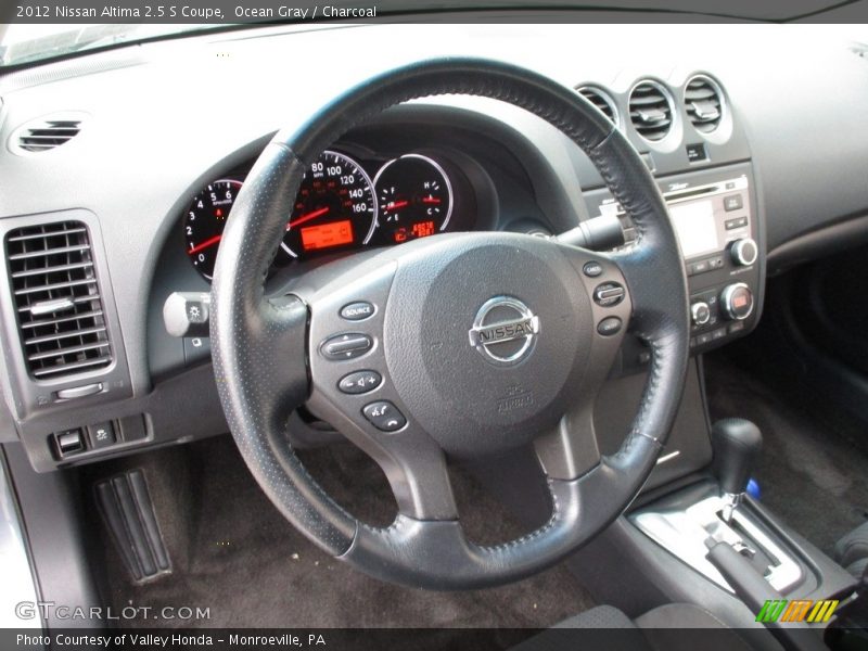 Ocean Gray / Charcoal 2012 Nissan Altima 2.5 S Coupe