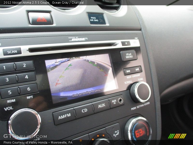 Ocean Gray / Charcoal 2012 Nissan Altima 2.5 S Coupe