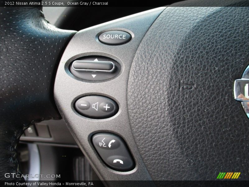 Ocean Gray / Charcoal 2012 Nissan Altima 2.5 S Coupe