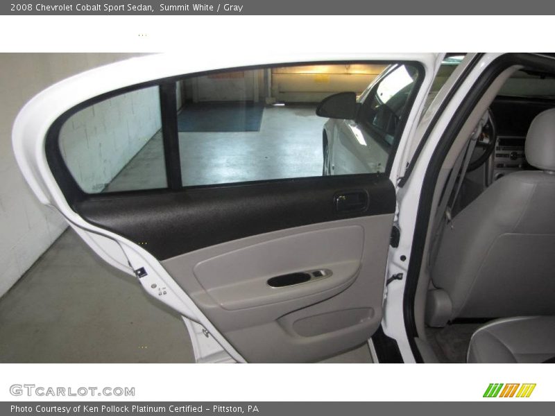 Summit White / Gray 2008 Chevrolet Cobalt Sport Sedan