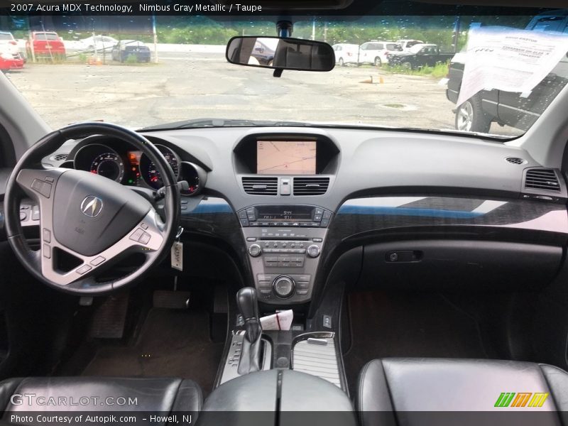 Nimbus Gray Metallic / Taupe 2007 Acura MDX Technology