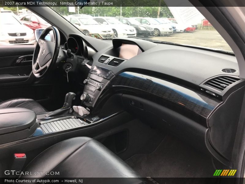 Nimbus Gray Metallic / Taupe 2007 Acura MDX Technology