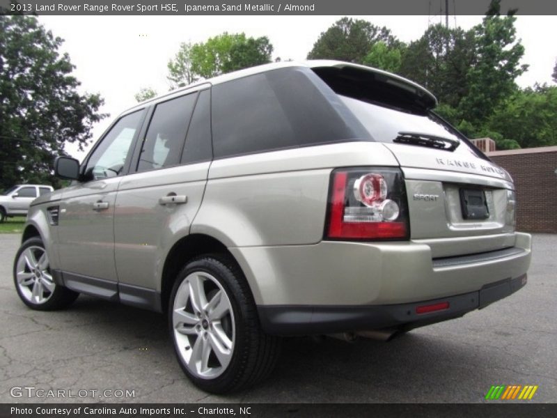 Ipanema Sand Metallic / Almond 2013 Land Rover Range Rover Sport HSE