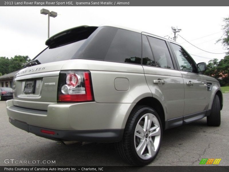 Ipanema Sand Metallic / Almond 2013 Land Rover Range Rover Sport HSE