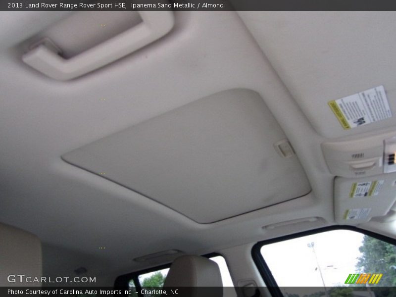 Ipanema Sand Metallic / Almond 2013 Land Rover Range Rover Sport HSE