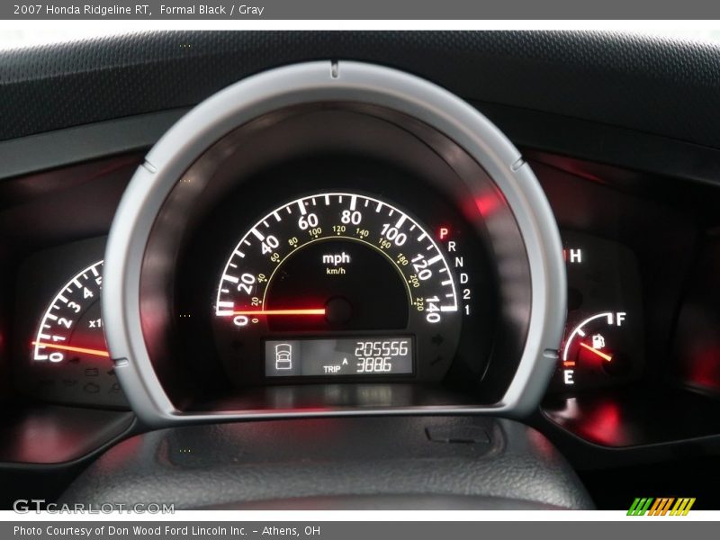 Formal Black / Gray 2007 Honda Ridgeline RT