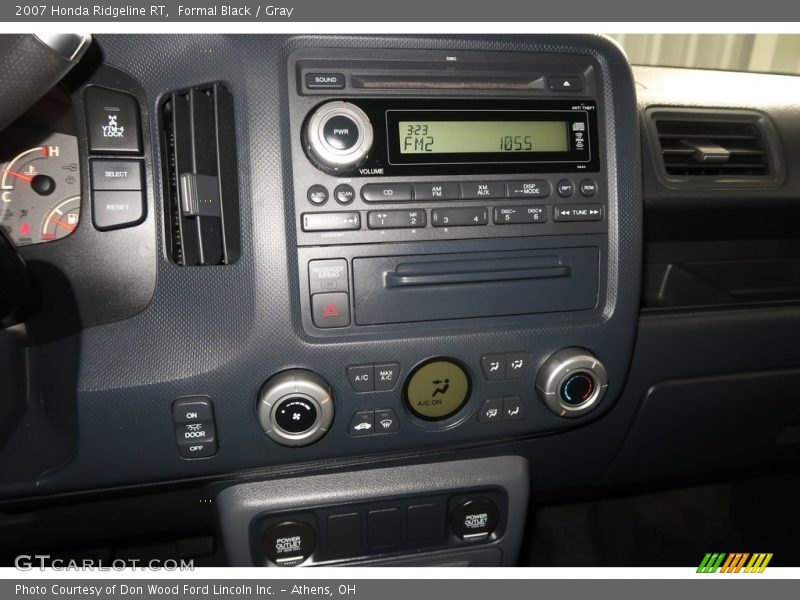 Formal Black / Gray 2007 Honda Ridgeline RT