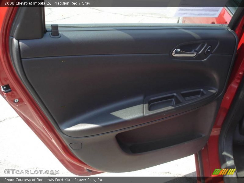 Precision Red / Gray 2008 Chevrolet Impala LS