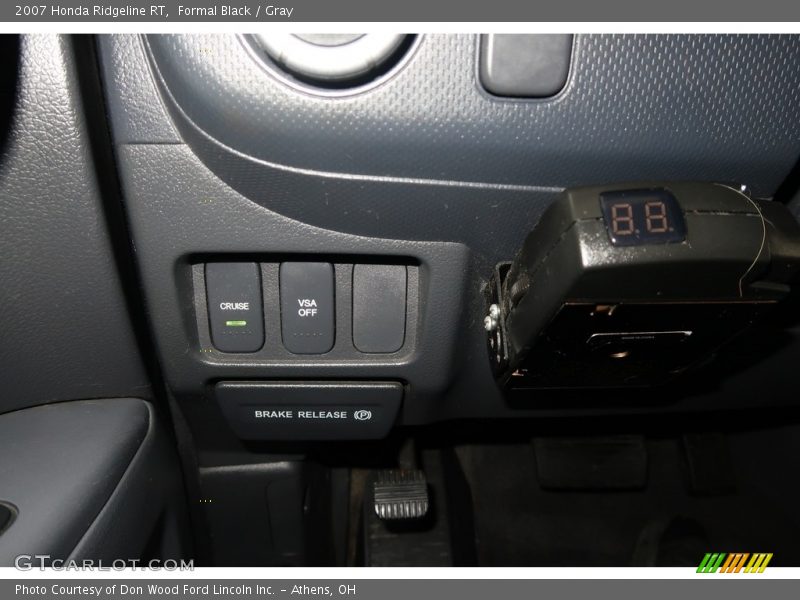 Formal Black / Gray 2007 Honda Ridgeline RT