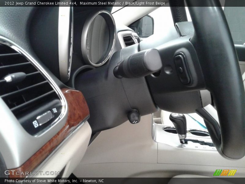 Maximum Steel Metallic / Black/Light Frost Beige 2012 Jeep Grand Cherokee Limited 4x4