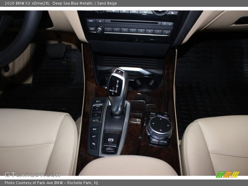 Deep Sea Blue Metallic / Sand Beige 2016 BMW X3 xDrive28i