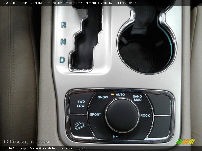 Maximum Steel Metallic / Black/Light Frost Beige 2012 Jeep Grand Cherokee Limited 4x4