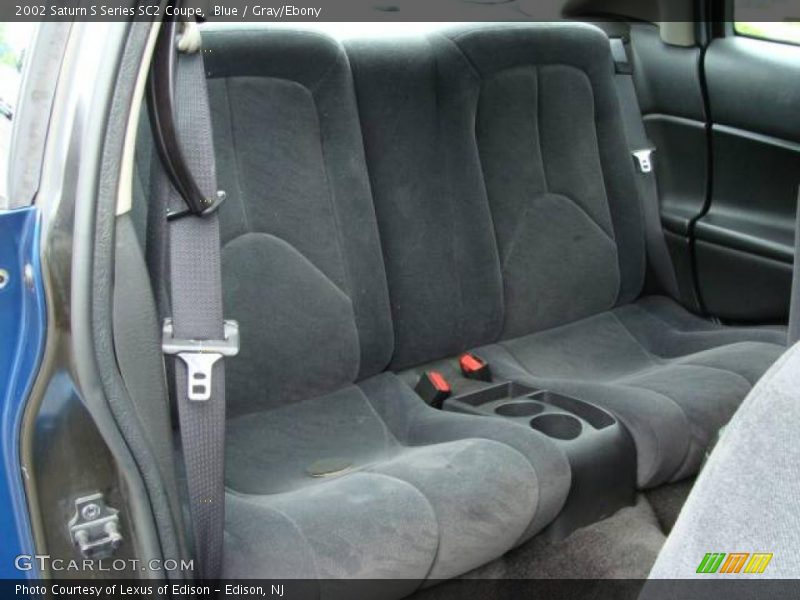 Blue / Gray/Ebony 2002 Saturn S Series SC2 Coupe