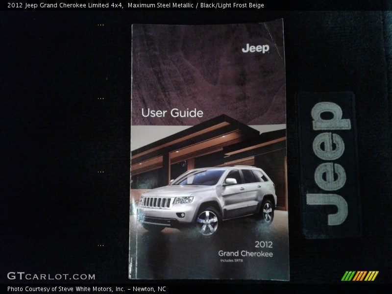 Maximum Steel Metallic / Black/Light Frost Beige 2012 Jeep Grand Cherokee Limited 4x4