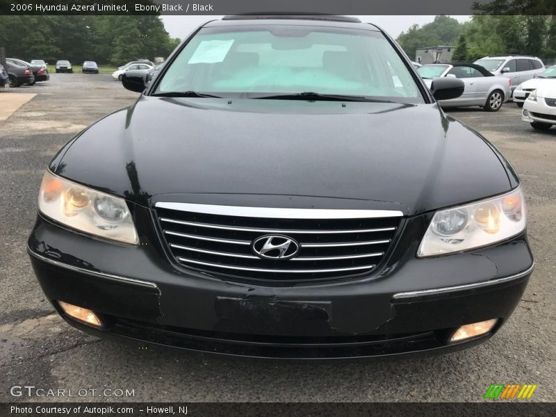 Ebony Black / Black 2006 Hyundai Azera Limited