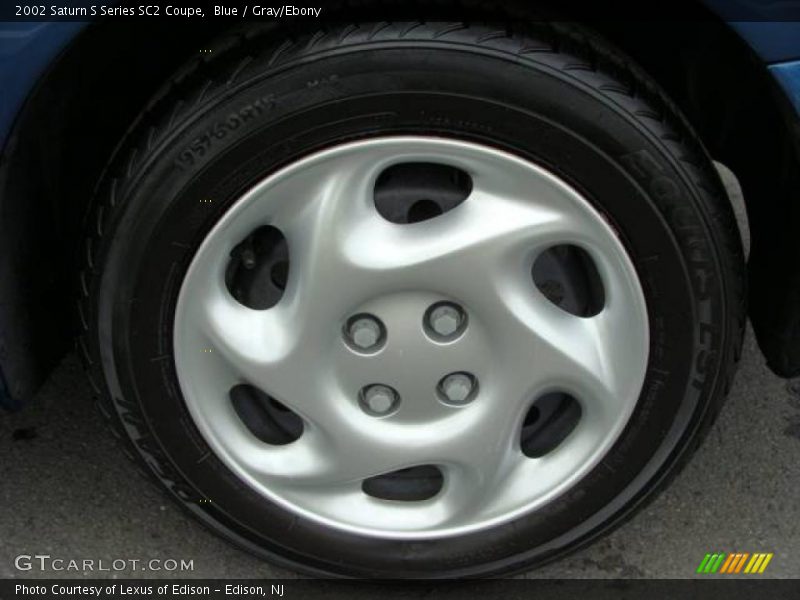 Blue / Gray/Ebony 2002 Saturn S Series SC2 Coupe