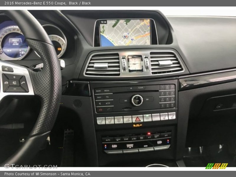 Black / Black 2016 Mercedes-Benz E 550 Coupe