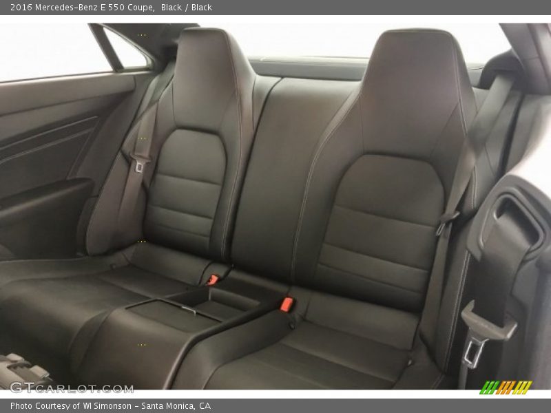 Black / Black 2016 Mercedes-Benz E 550 Coupe