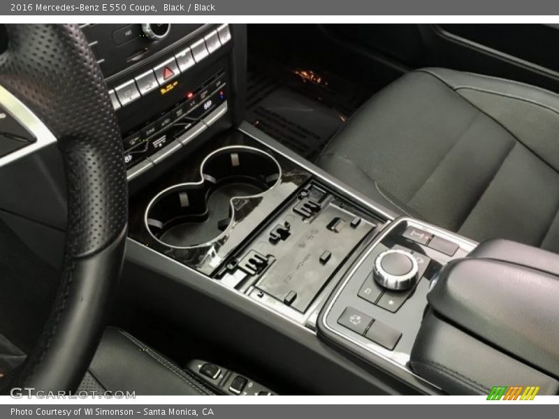 Black / Black 2016 Mercedes-Benz E 550 Coupe