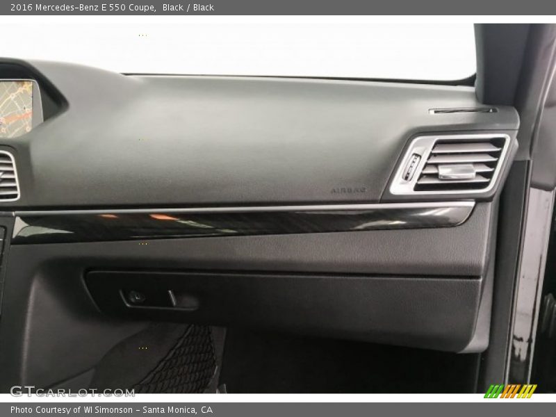 Black / Black 2016 Mercedes-Benz E 550 Coupe