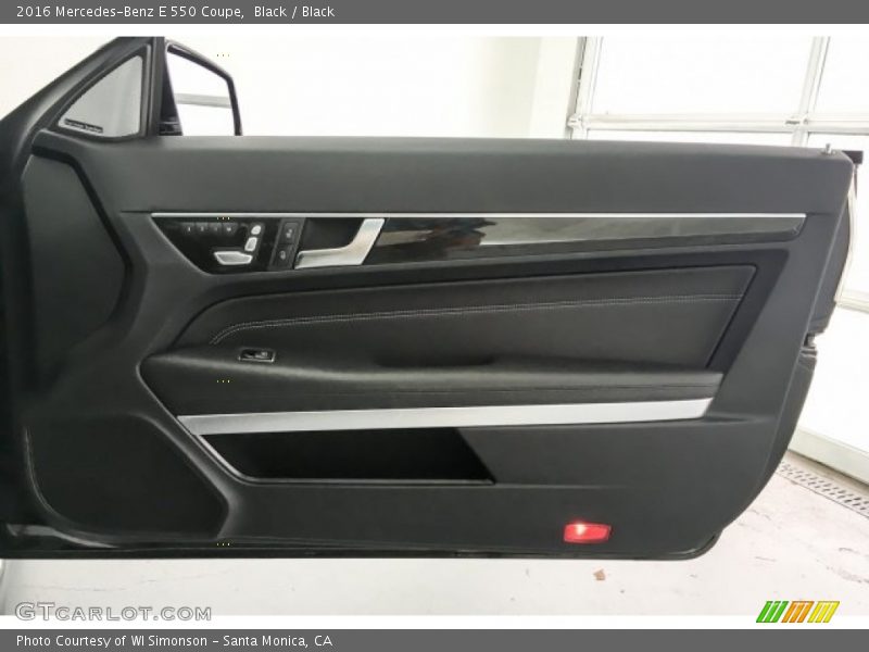 Black / Black 2016 Mercedes-Benz E 550 Coupe