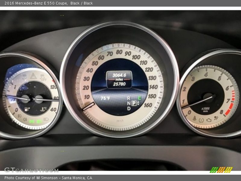 Black / Black 2016 Mercedes-Benz E 550 Coupe