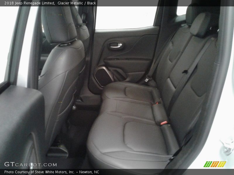 Glacier Metallic / Black 2018 Jeep Renegade Limited