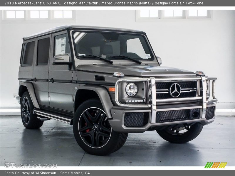 designo Manufaktur Sintered Bronze Magno (Matte) / designo Porcelain Two-Tone 2018 Mercedes-Benz G 63 AMG