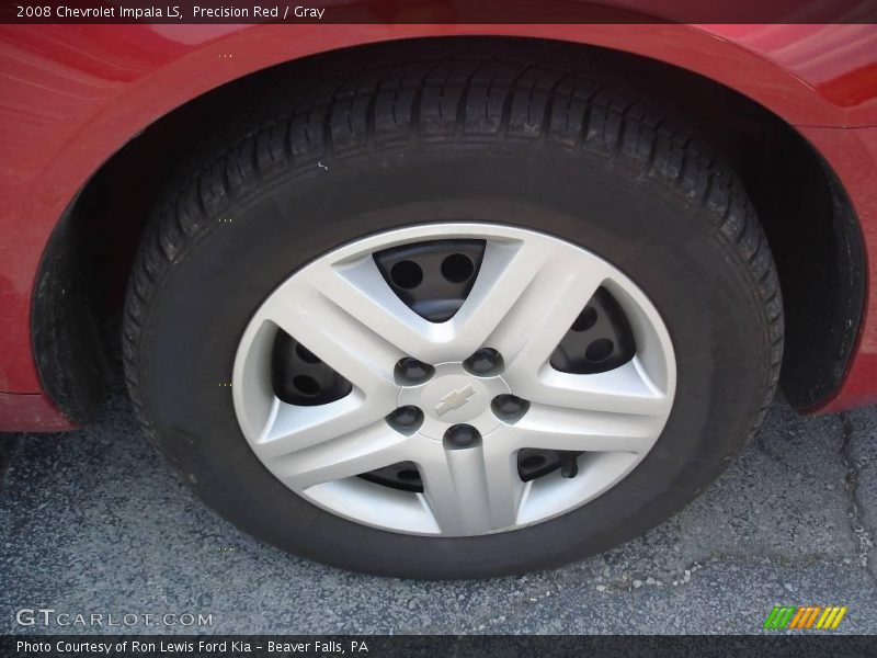 Precision Red / Gray 2008 Chevrolet Impala LS