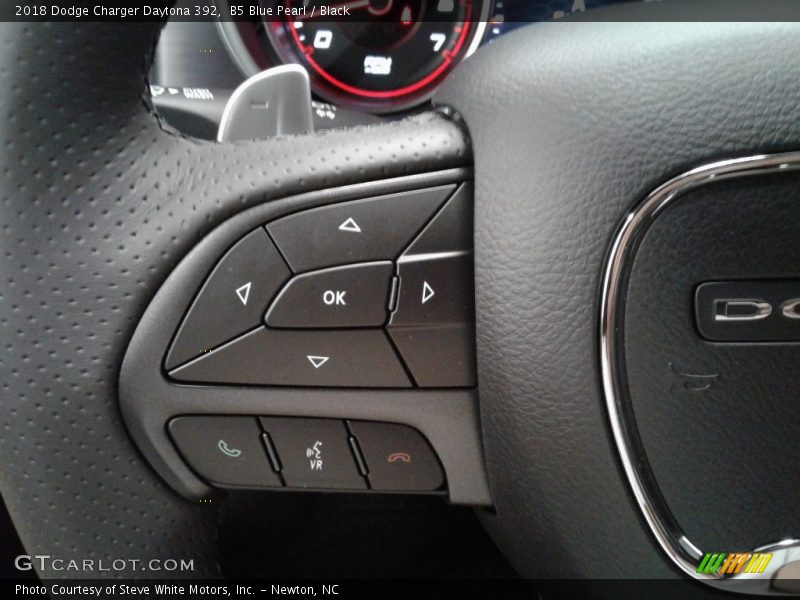 B5 Blue Pearl / Black 2018 Dodge Charger Daytona 392