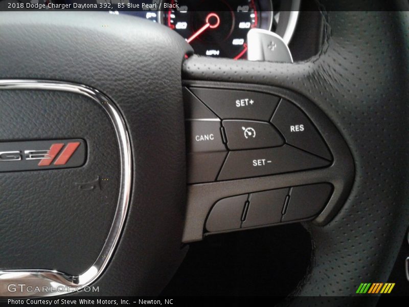 B5 Blue Pearl / Black 2018 Dodge Charger Daytona 392