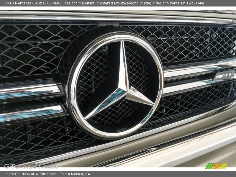 designo Manufaktur Sintered Bronze Magno (Matte) / designo Porcelain Two-Tone 2018 Mercedes-Benz G 63 AMG