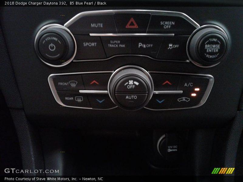 B5 Blue Pearl / Black 2018 Dodge Charger Daytona 392