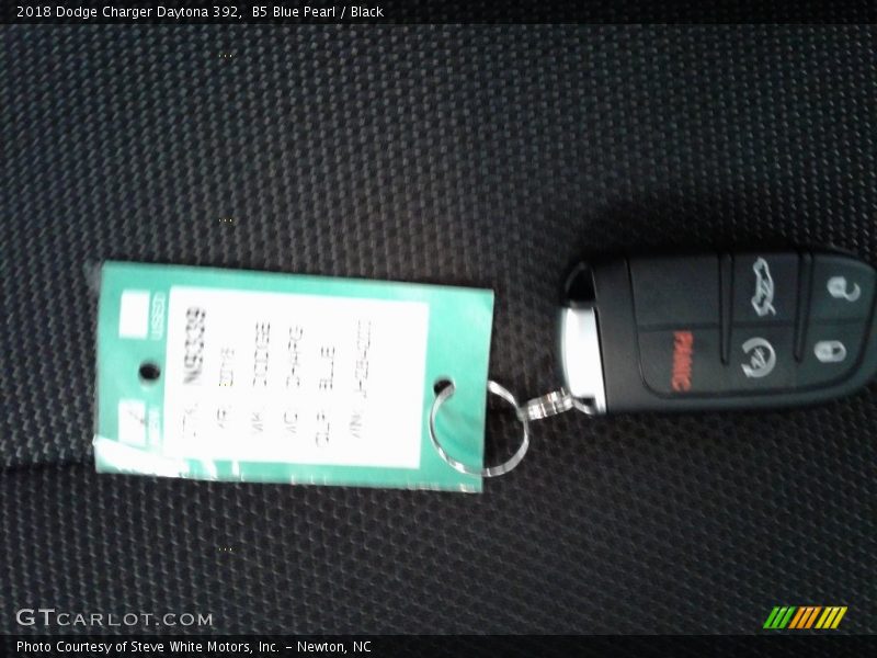 B5 Blue Pearl / Black 2018 Dodge Charger Daytona 392