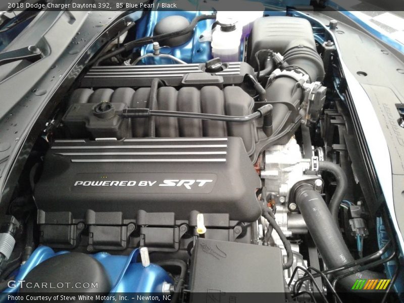B5 Blue Pearl / Black 2018 Dodge Charger Daytona 392