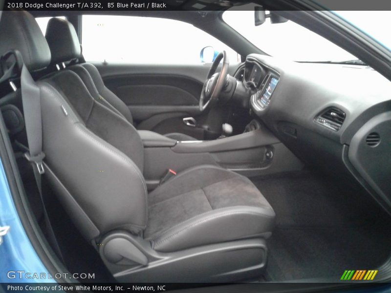 B5 Blue Pearl / Black 2018 Dodge Challenger T/A 392